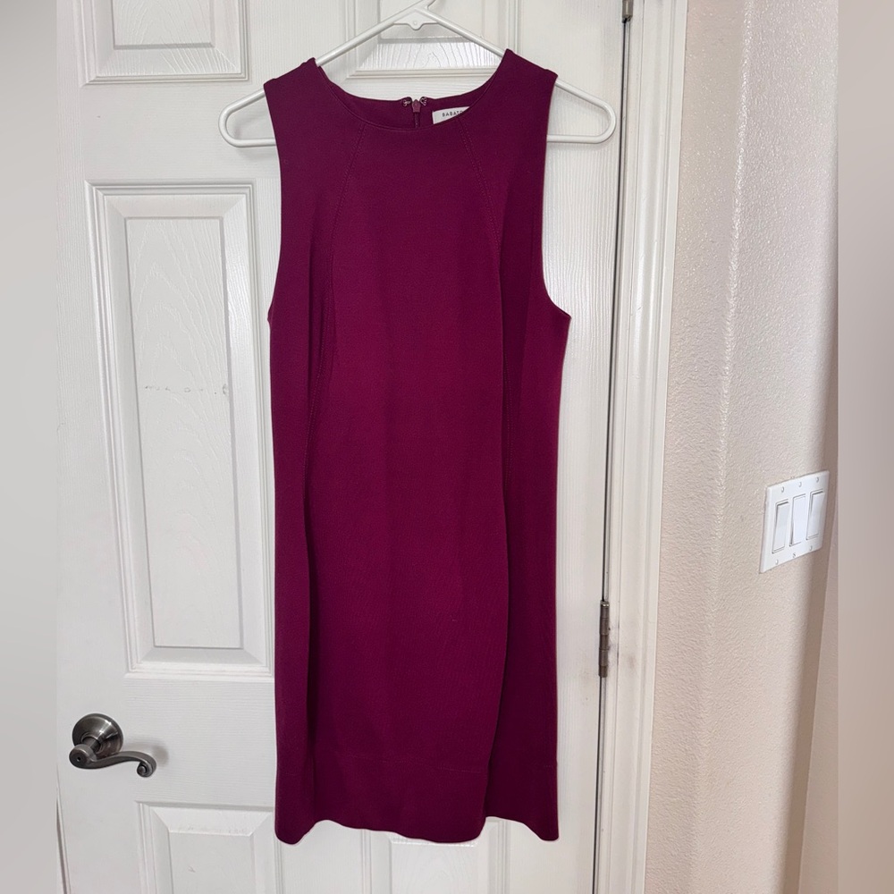 Aritzia Babaton Sleeveless Midi Dress in Maroon